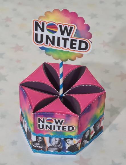 Cachepo Now United - Centro de Mesa Now United