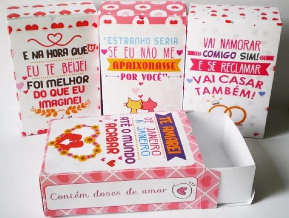 Caixa Amor Musical Namorados