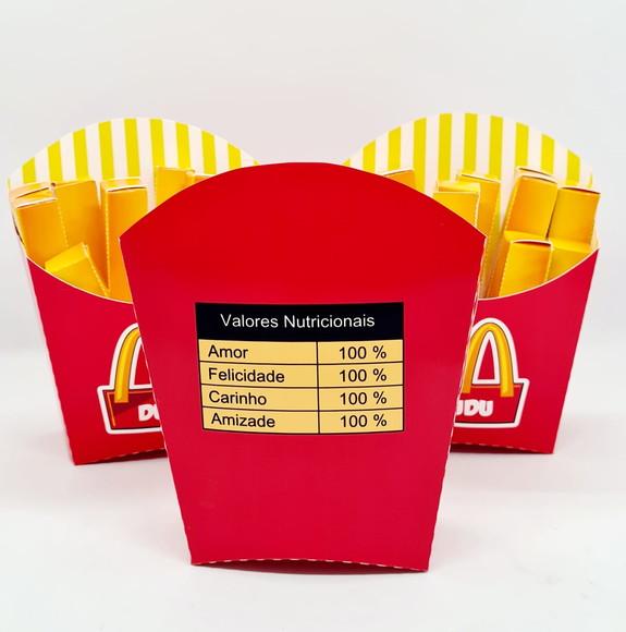 Caixa Batata Frita Mcdonald