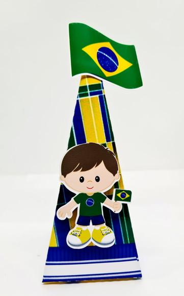 Caixa Cone Brasil Copa do Mundo