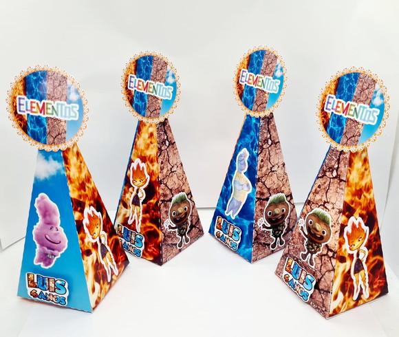 Caixa Cone Elementos - Promo