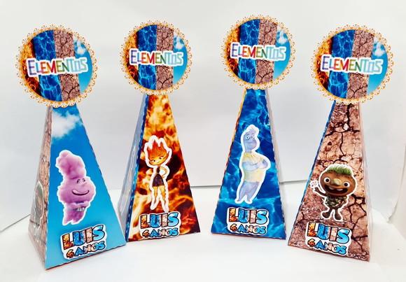 Caixa Cone Elementos - Promo