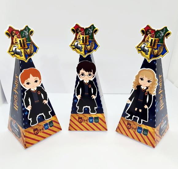 Caixa Cone Harry Potter- Pirâmide Harry Potter