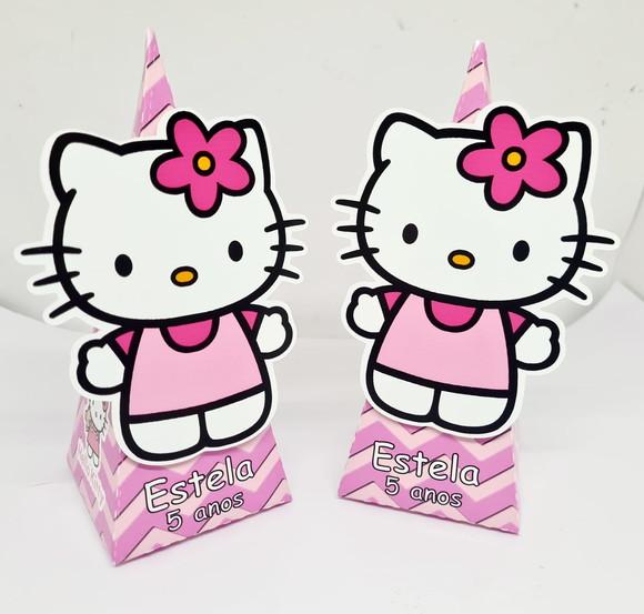 Caixa Cone Hello Kitty