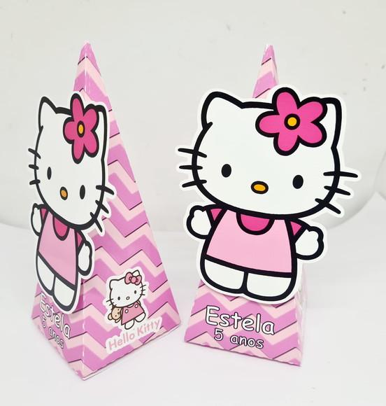 Caixa Cone Hello Kitty