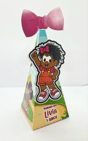 Caixa Cone Milena - Turma da Mônica
