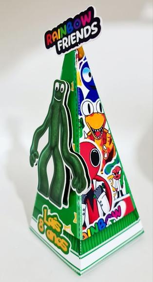 Caixa Cone Rainbow Friends Green