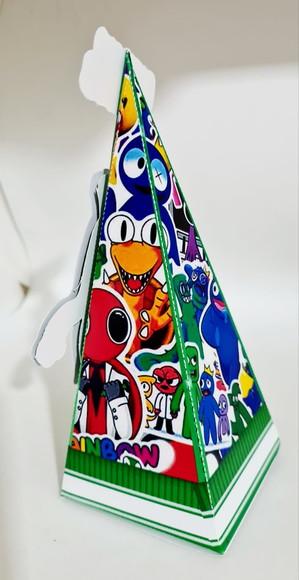 Caixa Cone Rainbow Friends Green