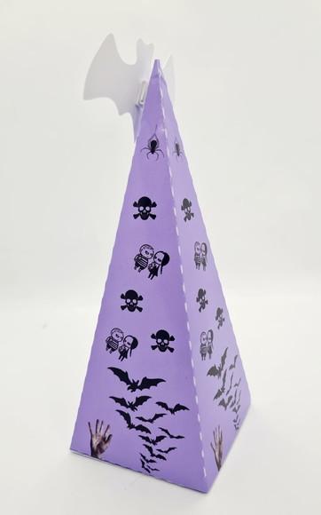 Caixa Cone Wandinha Addams