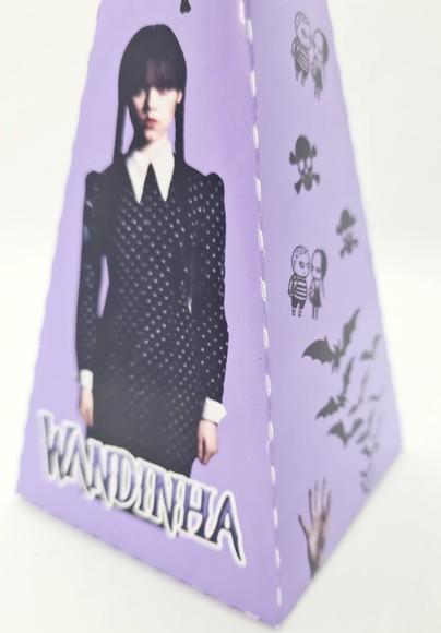 Caixa Cone Wandinha Addams