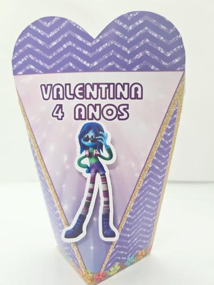 Caixa Coração Ruby Marinho Monstro Adolescente