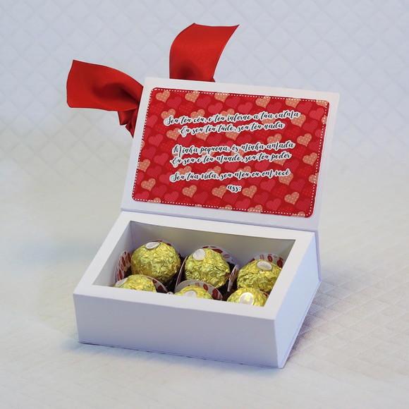 Caixa Ferrero Rocher Namorados