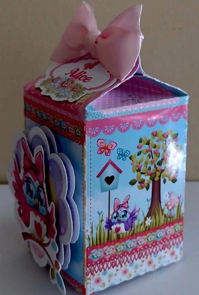 Caixa Milk Corujinha