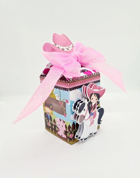 Caixa Milk Fazendinha Rosa