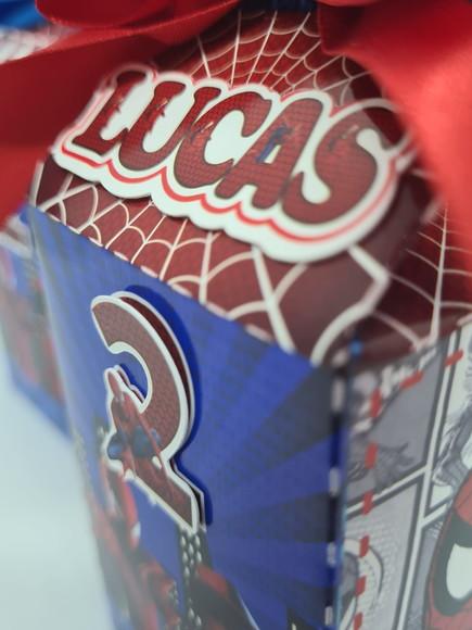 Caixa Milk Homem Aranha