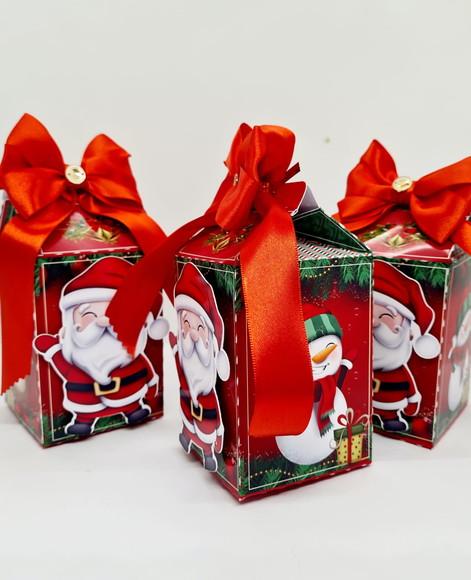 Caixa Milk Natal Papai Noel
