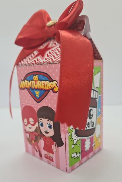 Caixa Milk os Aventureiros - Aventureira Vermelha