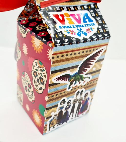 Caixa Milk Viva a Vida É Uma Festa