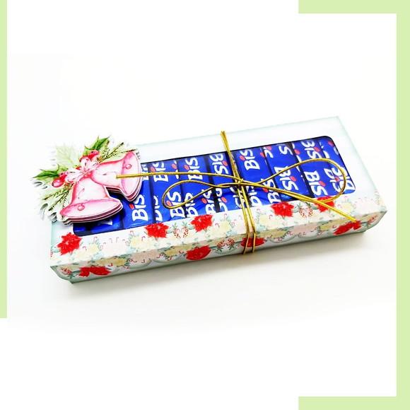 Caixa Porta Bis Natal (já com Chocolate)