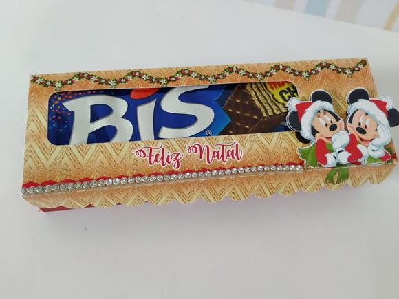 Caixa Porta Bis Natal com Mickey