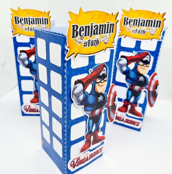 Caixa Prédio os Vingadores