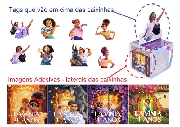 Caixinha Acrílica Encanto Disney