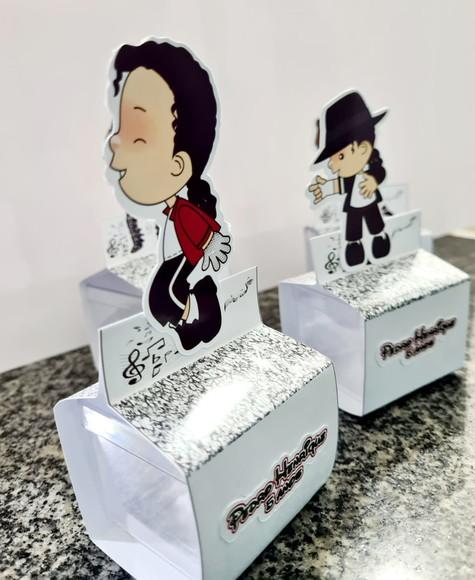 Caixinha Acrílica Michael Jackson