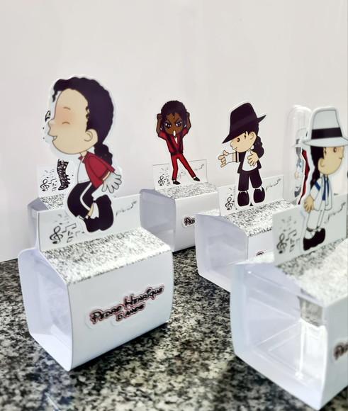 Caixinha Acrílica Michael Jackson