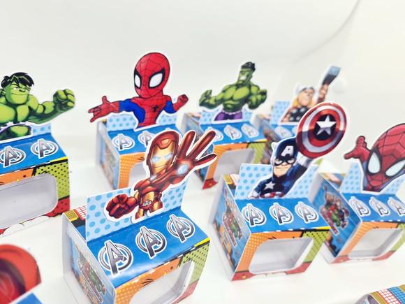 Caixinha Acrílica os Vingadores