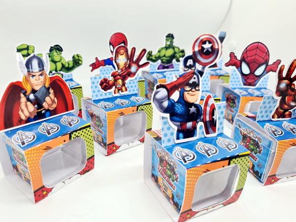 Caixinha Acrílica os Vingadores