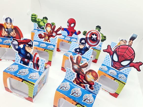 Caixinha Acrílica os Vingadores
