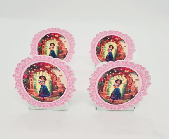 Forminha para Doces Encanto Disney Rosa