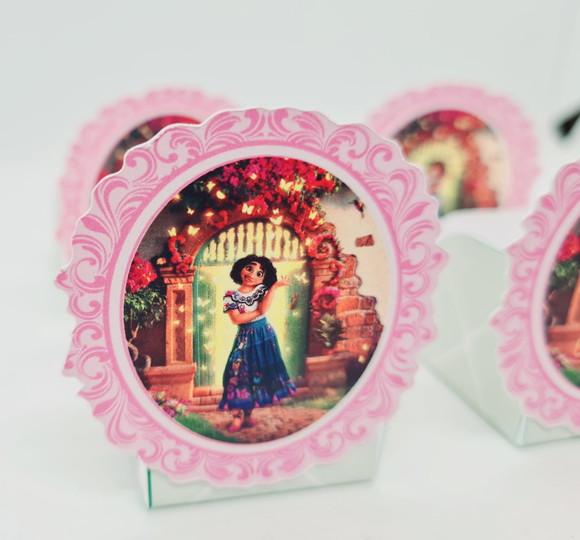 Forminha para Doces Encanto Disney Rosa