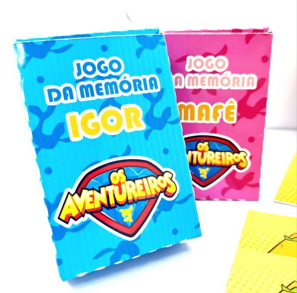 Jogo da Memória os Aventureiros