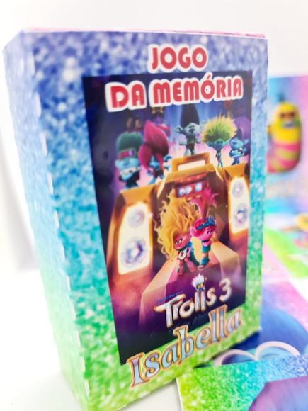 Jogo da Memória Trolls 3