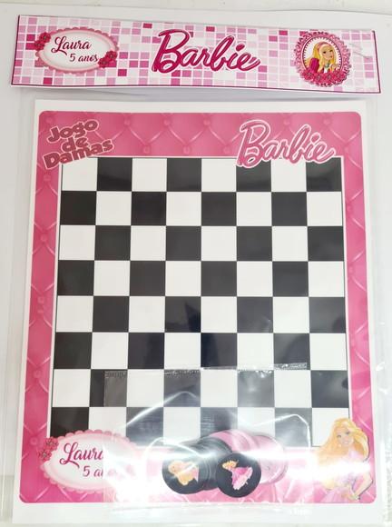 Jogo de Damas Barbie