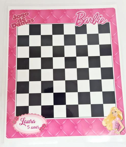 Jogo de Damas Barbie
