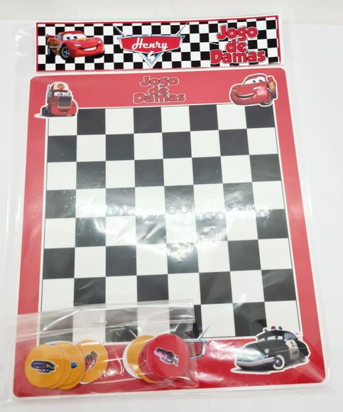 Jogo de Damas Carros Mcqueen
