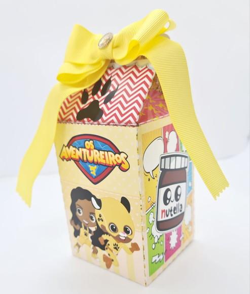 Kit Caixa Milk os Aventureiros