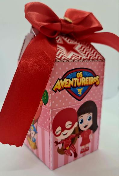 Kit Caixa Milk os Aventureiros
