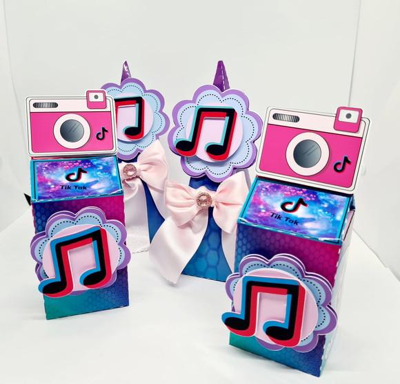 Kit Caixinhas Especial Tik Tok