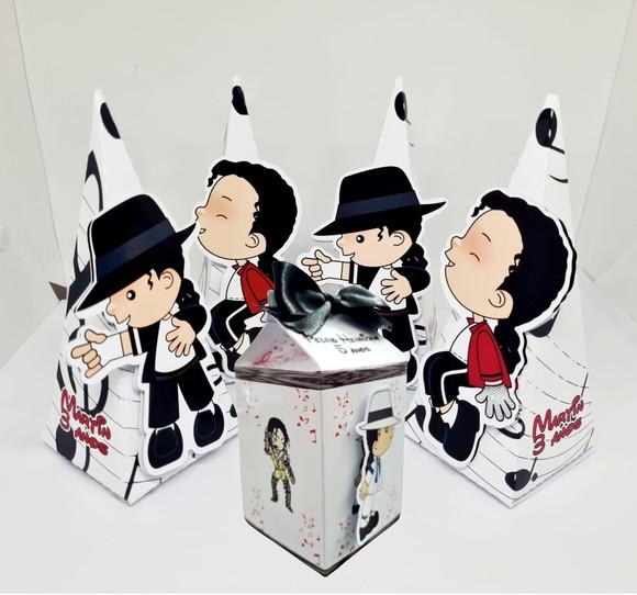 Kit Caixinhas Michael Jackson