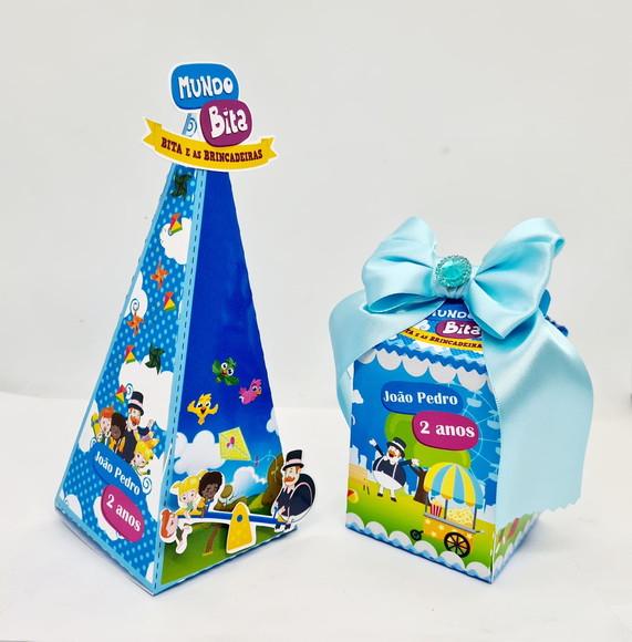 Kit Caixinhas Mundo Bita e as Brincadeiras