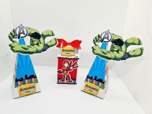 Kit Caixinhas os Vingadores
