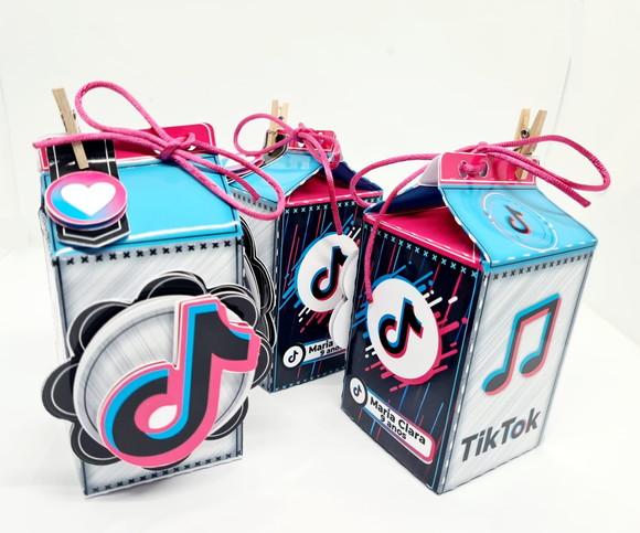 Kit Caixinhas Tik Tok