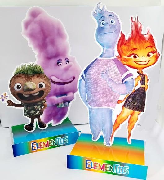 Kit Display Elementos Disney