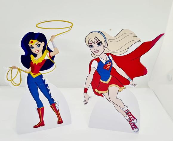 Kit Display Mesa Dc Superhero Girls