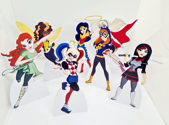 Kit Display Mesa Dc Superhero Girls