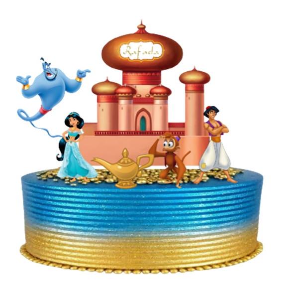 Kit Festa Aladdin e Jasmine