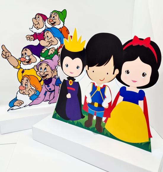 Kit Festa Branca de Neve Cute